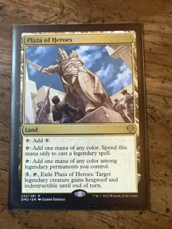 Plaza of Heroes Magic the Gathering Card Mint/Nm Rare - Image 1