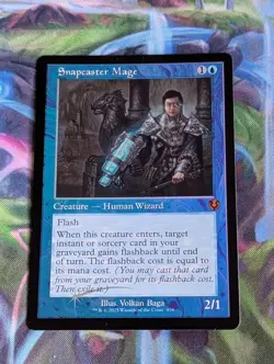 Snapcaster Mage Retro Border Foil - Innistrad Remastered - MTG - Near Mint - Image 1