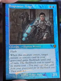 Snapcaster Mage Retro Border Foil - Innistrad Remastered - MTG - Near Mint - Image 2