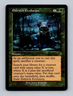 Eldritch Evolution (Retro Frame) Innistrad Remastered Non-Foil MTG NM - Image 1