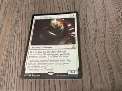 MTG Temple Altisaur Rivals of Ixalan Foil - Image 1