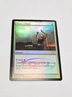 Magic The Gathering MTG Orim's Chant Foil Judge Promo 2008 - Image 2