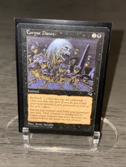 Magic: The Gathering Corpse Dance Black Instant 1997 Brian Snoddy English - Image 1