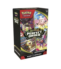 Pokemon TCG Mega Evolution Perfect Order Booster Bundles New Sealed 6 Packs - Image 3