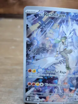 “N’s Reshiram 167/159 Crown Zenith Full Art Pokemon Card NM” - Image 3
