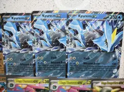 Jumbo Pokemon Card Lot! Lucario, Mega Venusaur Ex, Mega Lucario, Mega Kangaskhan - Image 3