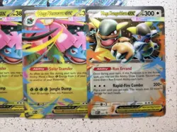 Jumbo Pokemon Card Lot! Lucario, Mega Venusaur Ex, Mega Lucario, Mega Kangaskhan - Image 4
