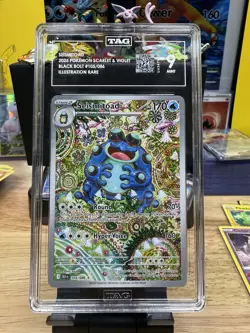 Pokemon Seismitoad Black Bolt 105 TAG 9 - Image 1