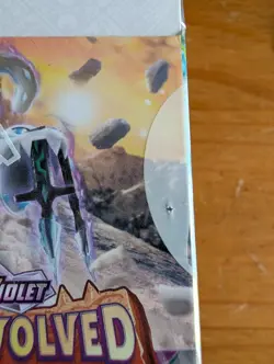 Pokemon Paldea Evolved Half Booster Box - Small Rips In Seal - Image 2