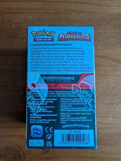 Pokemon Paldea Evolved Half Booster Box - Small Rips In Seal - Image 3