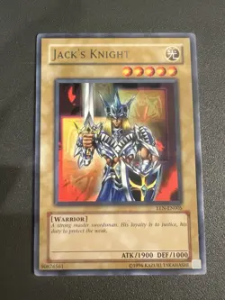Jack’s Knight Rare EEN-EN005 Yugioh Elemental Energy MP - Image 1