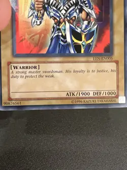 Jack’s Knight Rare EEN-EN005 Yugioh Elemental Energy MP - Image 3