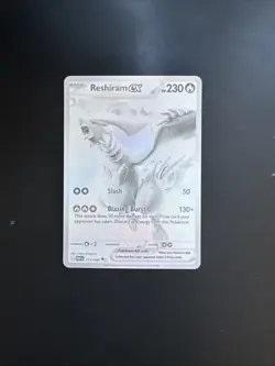 Reshiram EX 173/086 English White Flare Pokemon TCG NM+ 10 Contender No Dents - Image 1