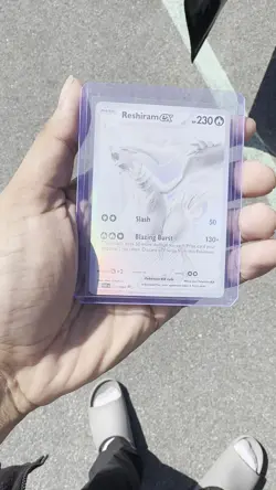 Reshiram EX 173/086 English White Flare Pokemon TCG NM+ 10 Contender No Dents - Image 2