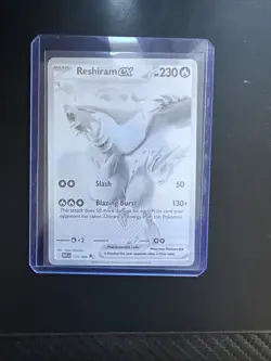 Reshiram EX 173/086 English White Flare Pokemon TCG NM+ 10 Contender No Dents - Image 3
