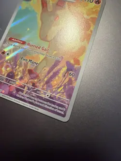 Rapidash 189/182 Sv10: Destined Rivals Holo Rare Pokemon TCG Illustration nm - Image 3