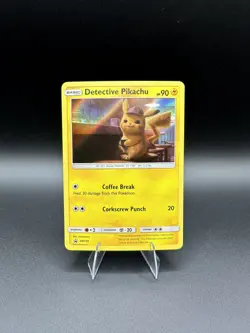 Pokemon: Detective Pikachu SM190 Holo Promo Sun & Moon Promo NM - Image 1