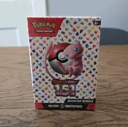 Pokemon TCG Scarlet & Violet 151 Booster Bundle Box Mew English - Image 1