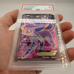 2016 Pokemon XY BREAKpoint Espeon EX #117/122 PSA 9 - Image 4