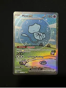 Pokemon Mew SIR SV Paldean Fates 232/091 Special Illustration Rare Bubble Mew nm - Image 1