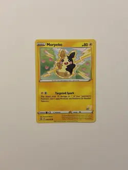 Morpeko 109/264 #23 Pokemon Pikachu Stamp Deck Variant Fusion Strike D - Image 1