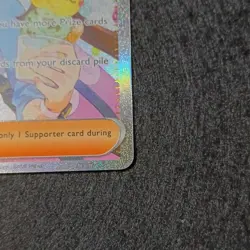pokemon rosa's encouragement 123/088 ultra rare trainer por full art holo engli… - Image 4