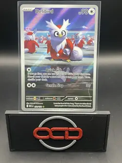 DELIBIRD 2025 POKEMON MEGA EVOLUTION ILLUSTRATION RARE 152/132 Q5542 - Image 1