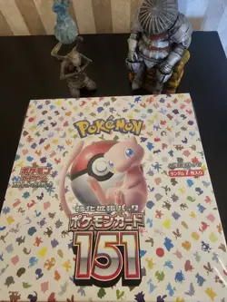 Japanese Pokemon 151 Booster Box Factory Sealed (20 Booster Packs) Pokemon TCG - Image 1