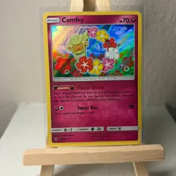 Comfey 93/145 Guardians Rising Holo Pokemon TCG - Image 1