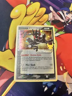 Pokemon Sword & Shield Greninja Gold Star SWSH144 / Black Star Promo / NM - Image 1