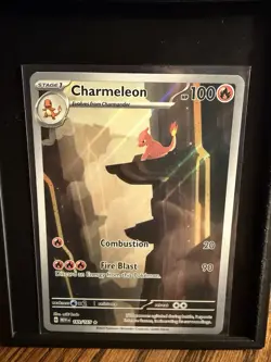 Charmeleon 169/165 Scarlet & Violet: 151 Illustration Rare Holo Pokemon TCG NM/M - Image 1