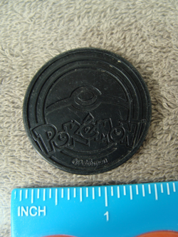 Pokemon Coin Empoleon Plastic Blue Iridescent Holofoil TCG Trading Card Game - Image 2