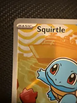 Pokemon Squirtle 039 First Partner Illustration Full Art Holo Promo - Image 2