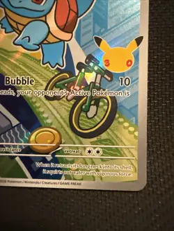 Pokemon Squirtle 039 First Partner Illustration Full Art Holo Promo - Image 4