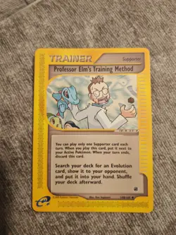 Pokemon TCG Professor Elm's Training Method Expedition 148/165 Regular Near Mint - Image 1