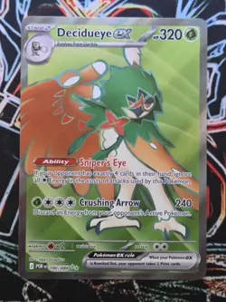 Pokemon TCG - Decidueye Ex 100/088 - Ultra Rare Perfect Order - NM/M - Image 1