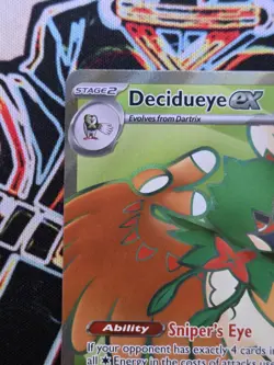Pokemon TCG - Decidueye Ex 100/088 - Ultra Rare Perfect Order - NM/M - Image 3