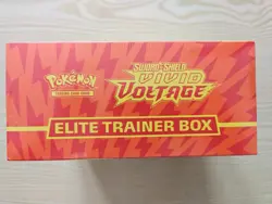 (Tear in Wrap) Pokemon TCG Sword & Shield Vivid Voltage Elite Trainer Box ETB 820650807688 - Image 5
