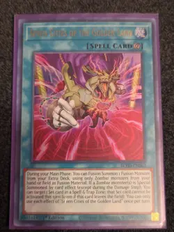 Yugioh! NM Seven Cities of the Golden Land - BLVO-EN062 - Ultra Rare - 1st Editi - Image 1