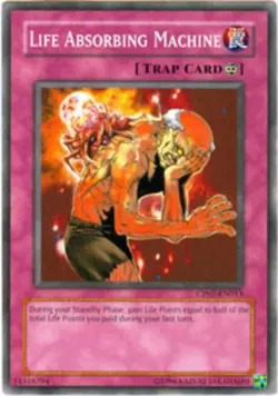 1x (LP) Life Absorbing Machine - CP07-EN013 - Common - Unlimited Edition YuGiOh - Image 1