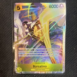One Piece OP15 Borsalino EB04-058 SR Foil - Adventure On Kami's Island ENGLISH - Image 1