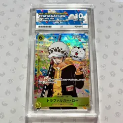 Trafalgar Law OP12-106 ACE 10 One Piece Gakuen Vol.10 Promo One Piece School Mag - Image 1