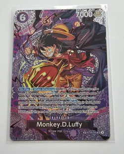 ONE PIECE OP-15 Adventure on KAMI's Island ST26-005 SP Monkey D. Luffy ENGLISH - Image 1