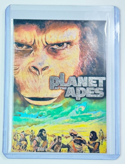 Planet Of The Apes Platinum Plated Artist Signed Sci-Fi Classic Trading Card 1/1 - Image 1