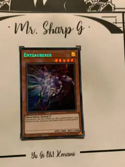 ENTZAUBERER - 1. AUFALGE SPEED DUEL SBCB-DE174 DEUTSCH Yu-Gi-Oh! CARD SECRET R* - Image 2