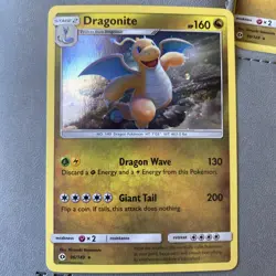 Dragonite 96/149 Sun & Moon 2017 COSMOS HOLO RARE Pokemon TCG Card - NM - Image 1