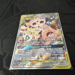 Pokemon TCG Togepi Cleffa Igglybuff GX Tag Team Card - Image 2