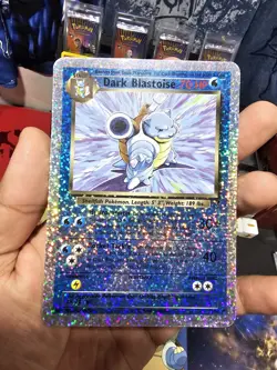 Dark Blastoise S2/S4 Legendary Collection Jumbo Oversized BoxTopper Pokemon Card - Image 2