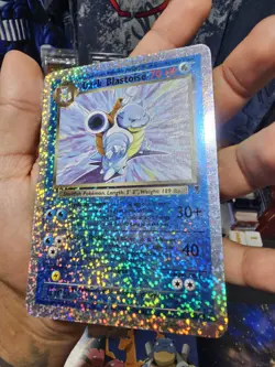 Dark Blastoise S2/S4 Legendary Collection Jumbo Oversized BoxTopper Pokemon Card - Image 5