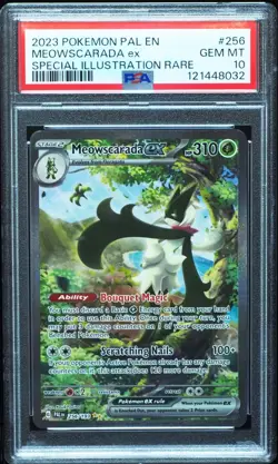 Meowscarada EX 256/193 PSA 10 Paldea Evolved Pokemon Card - Image 1